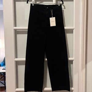 Everlane Black Corduroy Pants BNWT